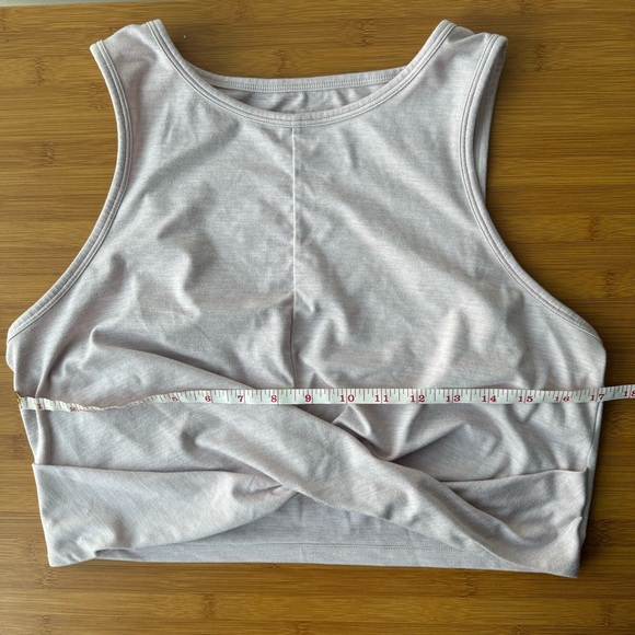 Calvin Klein performance crop top soft pink size L GC - Picture 4 of 5